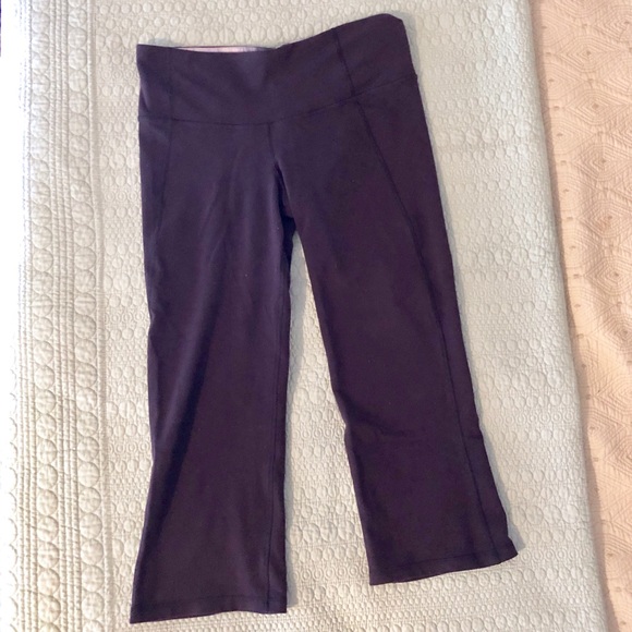 LULULEMON Navy Crop Yoga Pants - Picture 1 of 2